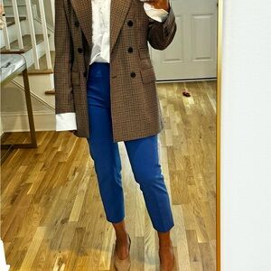 Piazza Sempione made in Italy flat front Audrey pants. Size 38